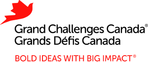 Grand Challenges Canada logo with the tagline "Bold Ideas with Big Impact."